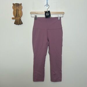 Lululemon Wunder Under High Rise Crop 21” Luxtreme Pink Taupe pants